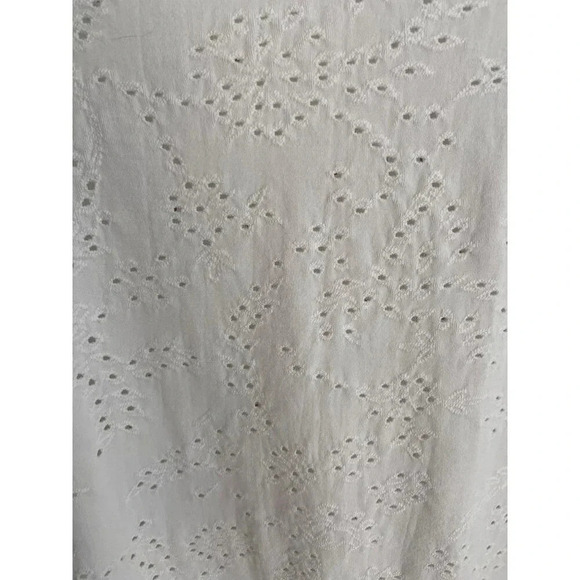 T Tahari Woman NWT 3XL White Flutter Sleeve Short Sleeve Top Plus Size Tee - Picture 4 of 12